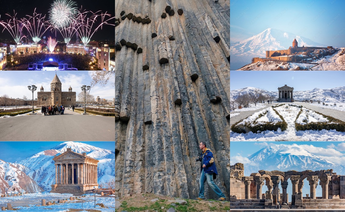 მოგესალმებით 31 დეკემბერი 1,2 იანვარი გთავაზობთ სომხეთის 3 დღიან ტურს
